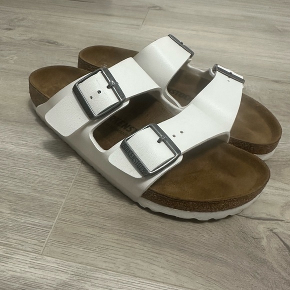 Birkenstock Shoes - Birkenstock White Sandals